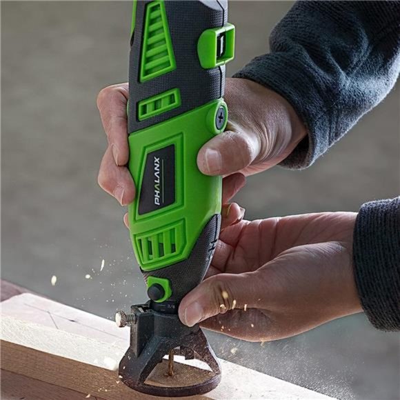 180W Rotary Tool Kit, 1.5-Amp 6 Variable Speed with Flex Shaft, 8000-32000RPM - Picture 6 of 6